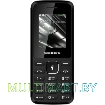 Мобильный телефон TeXet TM-118 (черный)